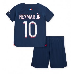 Baby Fußballbekleidung Paris Saint-Germain Neymar Jr #10 Heimtrikot 2023-24 Kurzarm (+ kurze hosen)